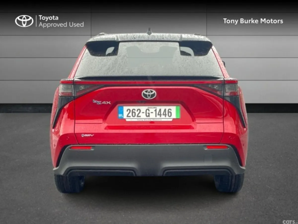 Toyota bZ4X SUV, Electric, 2026, Red