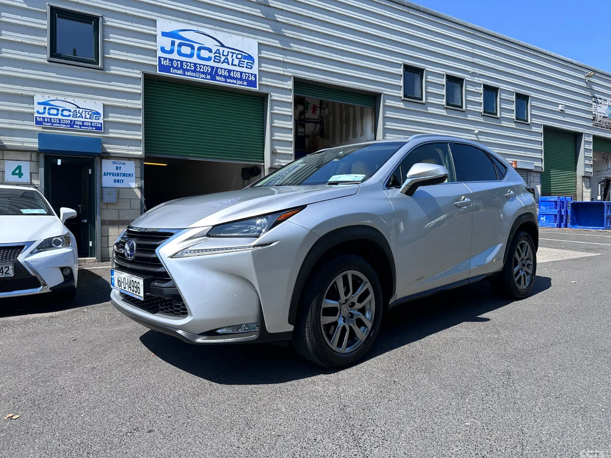 Lexus NX SUV, Petrol Hybrid, 2016, Silver