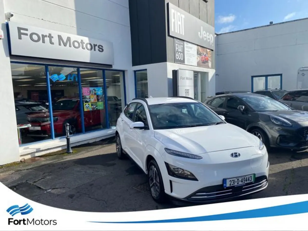 Hyundai KONA Hatchback, Electric, 2023, White
