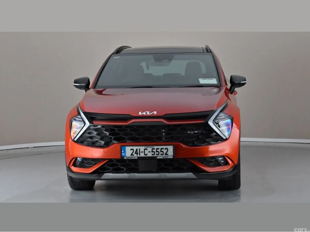 Kia Sportage SUV, Diesel Hybrid, 2024, Orange