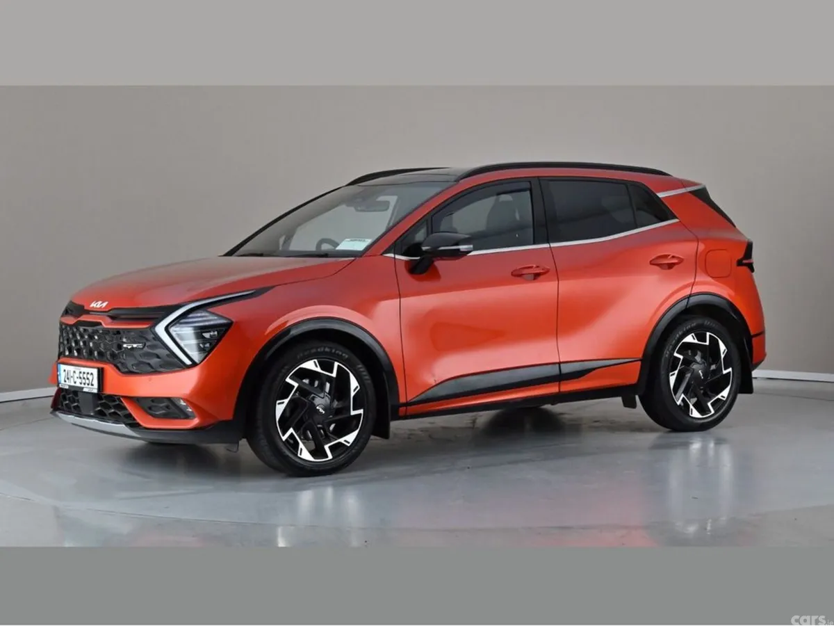 Kia Sportage SUV, Diesel Hybrid, 2024, Orange