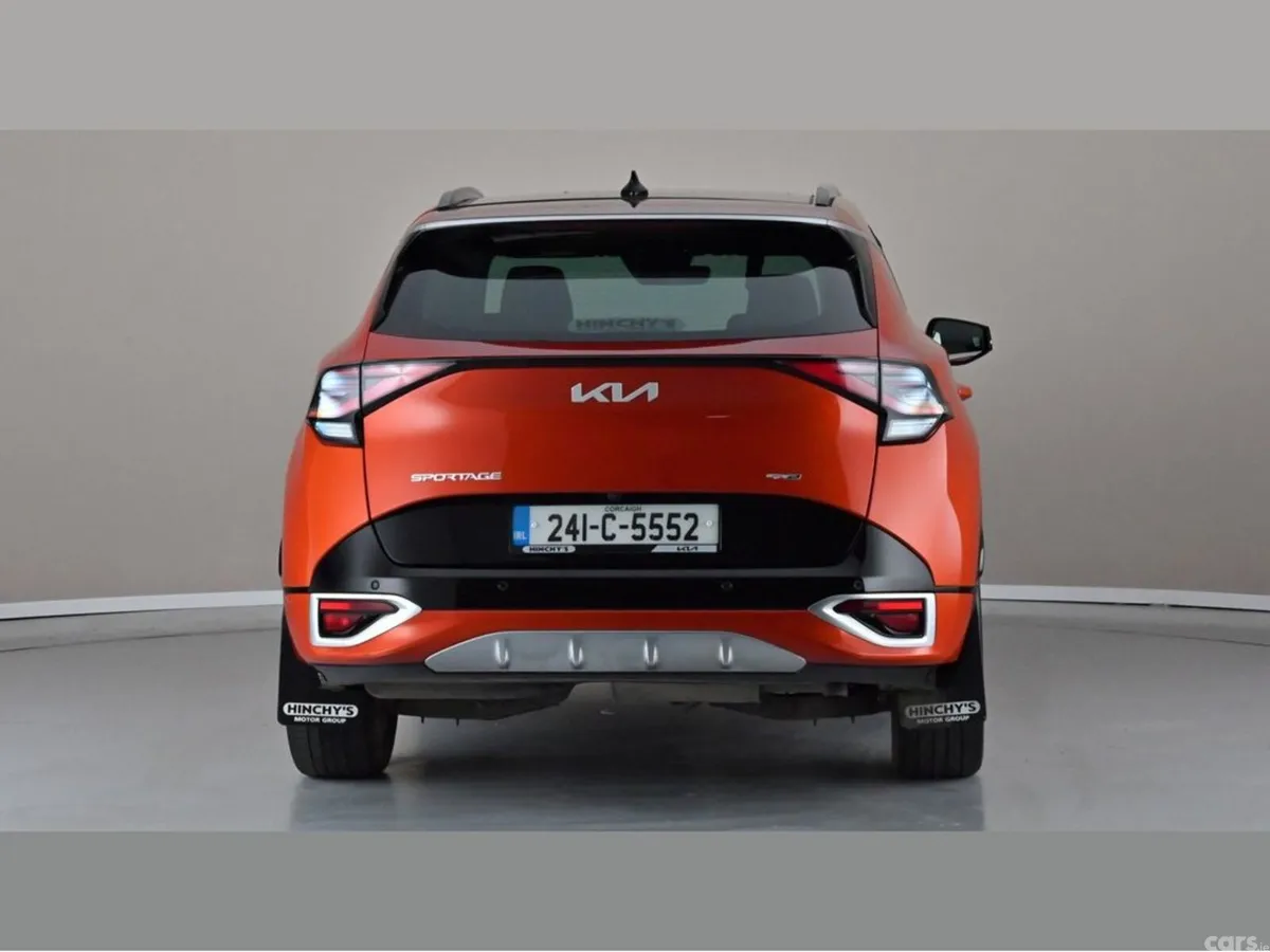 Kia Sportage SUV, Diesel Hybrid, 2024, Orange