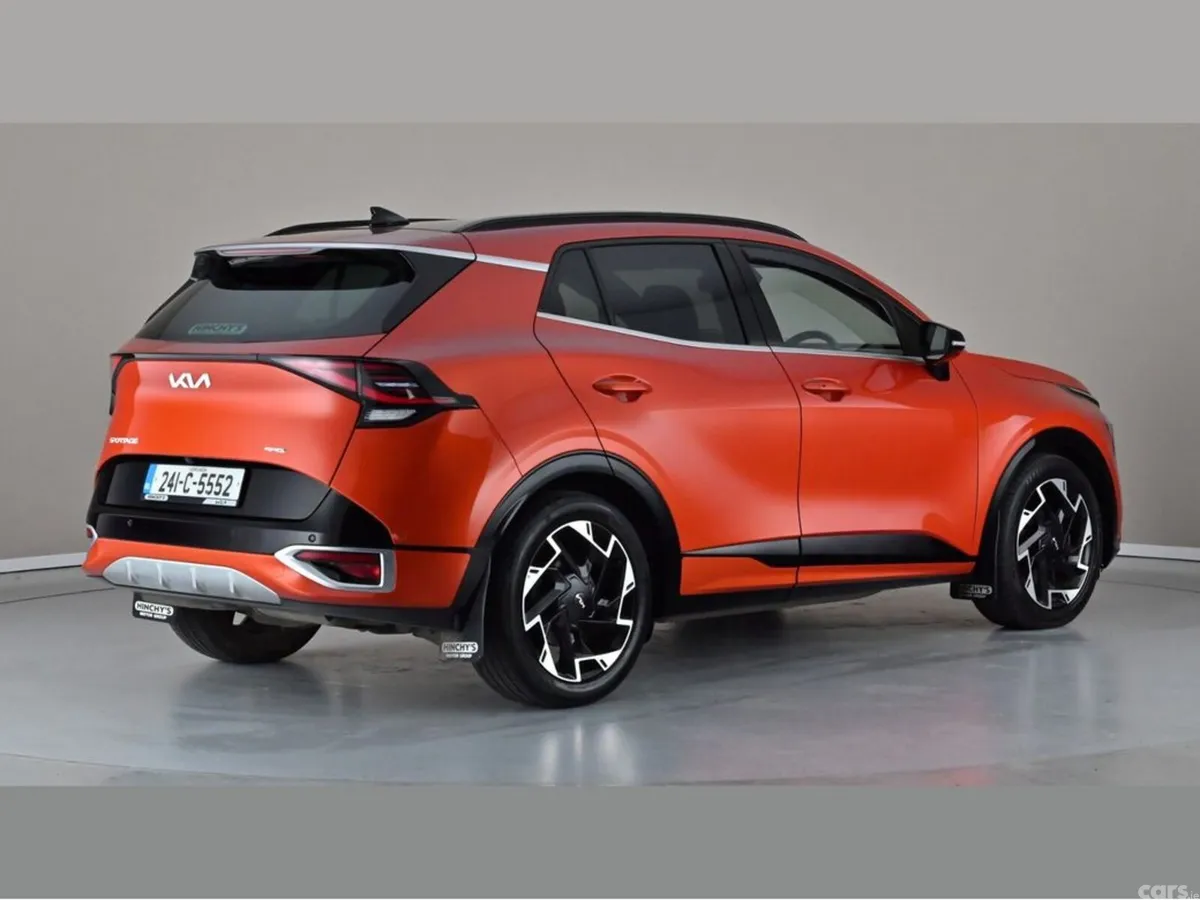 Kia Sportage SUV, Diesel Hybrid, 2024, Orange