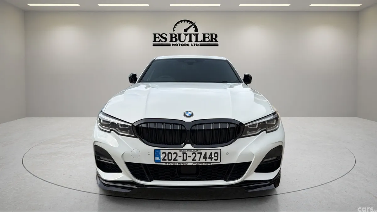 BMW 3-Series Saloon, Petrol Plug-in Hybrid, 2020, White