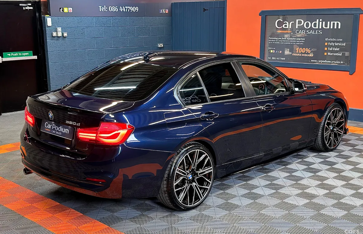 BMW 3-Series Saloon, Diesel, 2016, Blue
