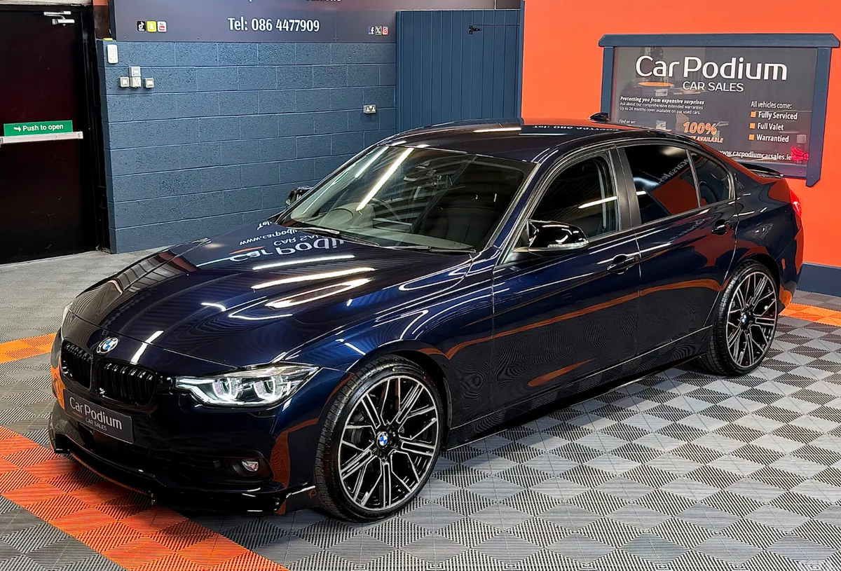 BMW 3-Series Saloon, Diesel, 2016, Blue