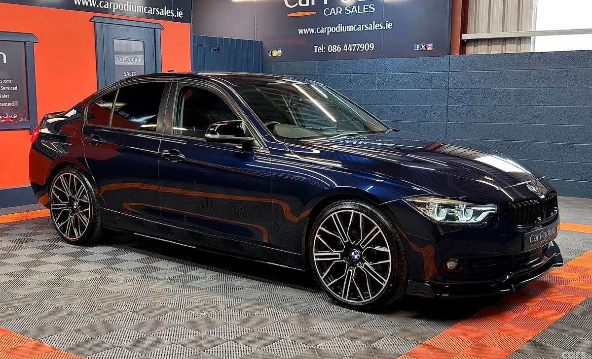BMW 3-Series Saloon, Diesel, 2016, Blue
