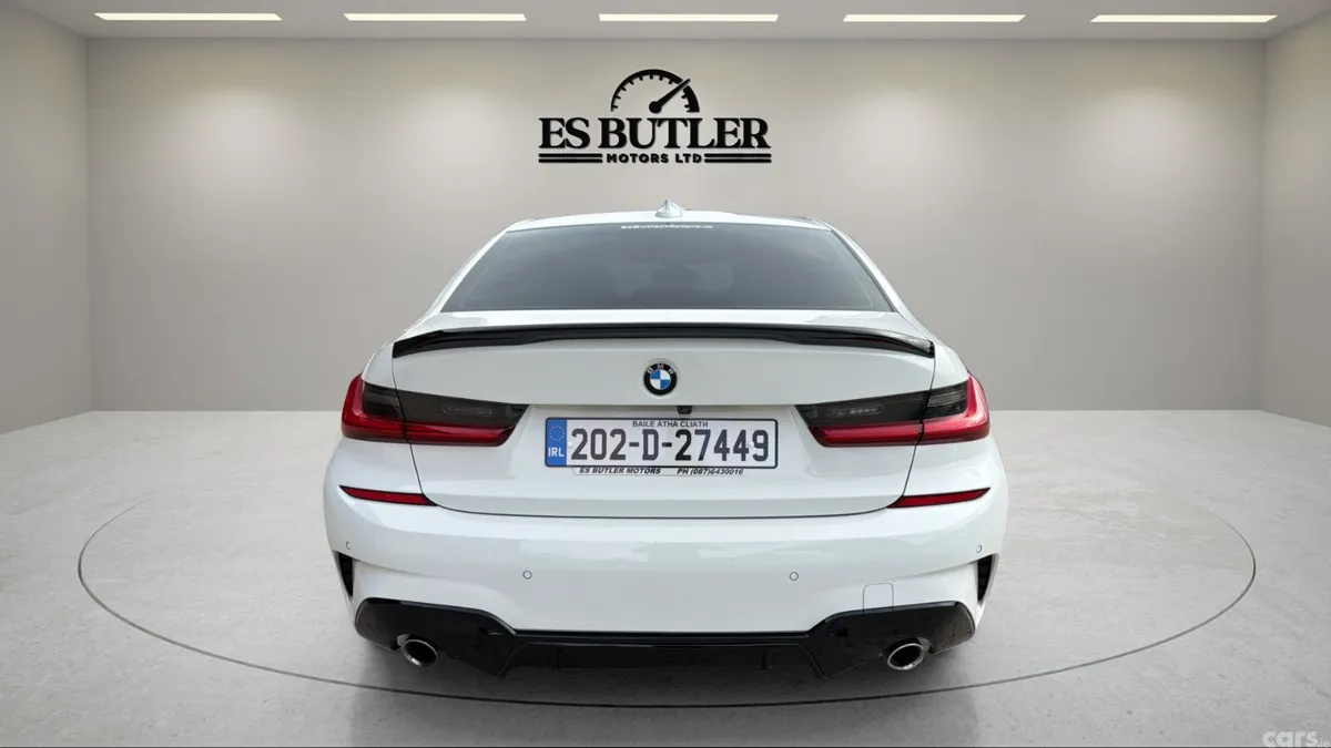 BMW 3-Series Saloon, Petrol Plug-in Hybrid, 2020, White