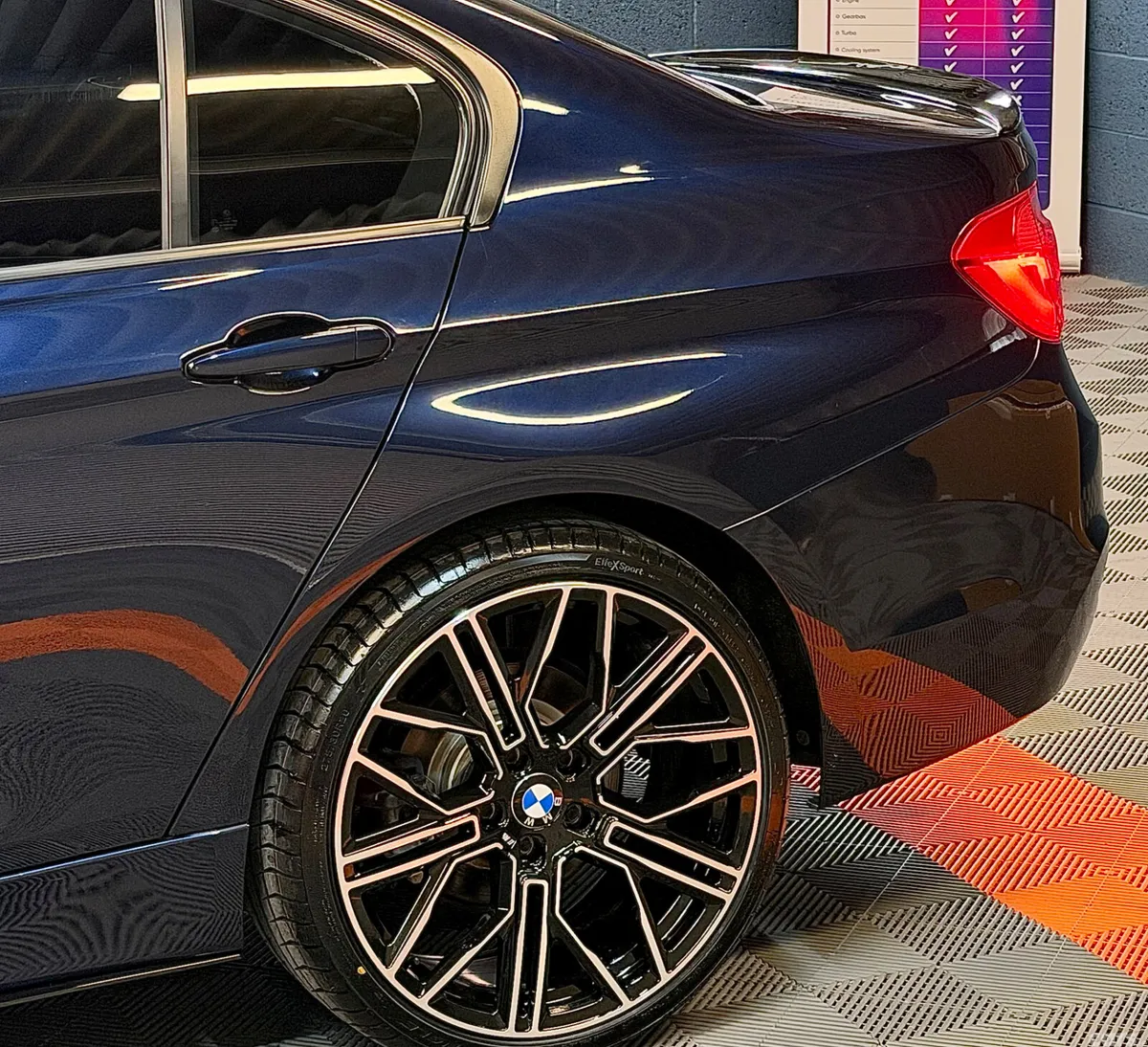 BMW 3-Series Saloon, Diesel, 2016, Blue
