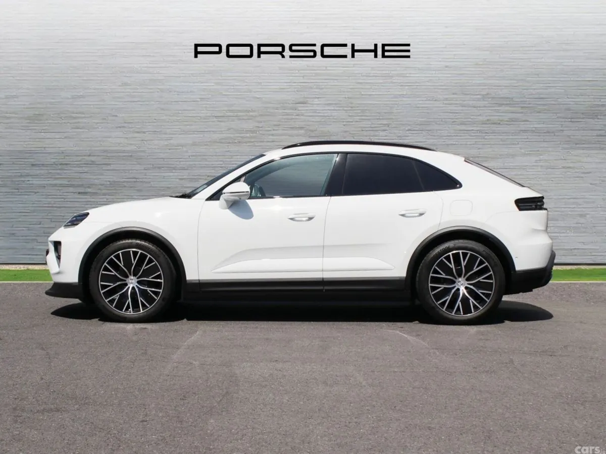 Porsche Macan SUV, Electric, 2026, White