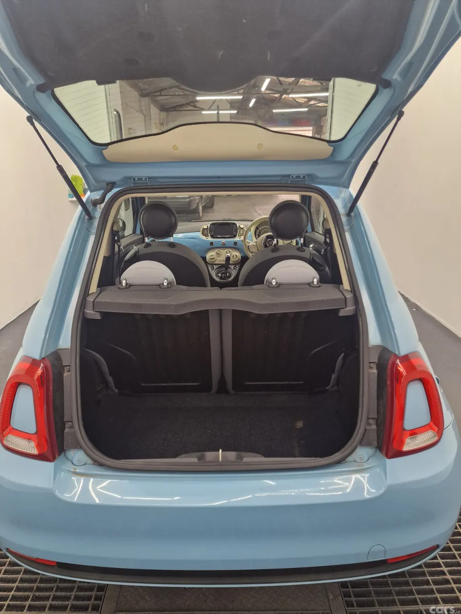Fiat 500 Hatchback, Petrol, 2016, Blue