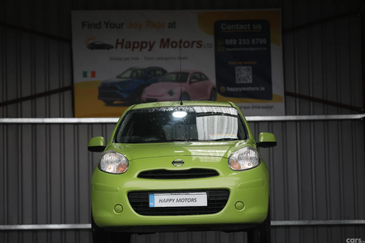 Nissan March Hatchback, Petrol, 2013, Green