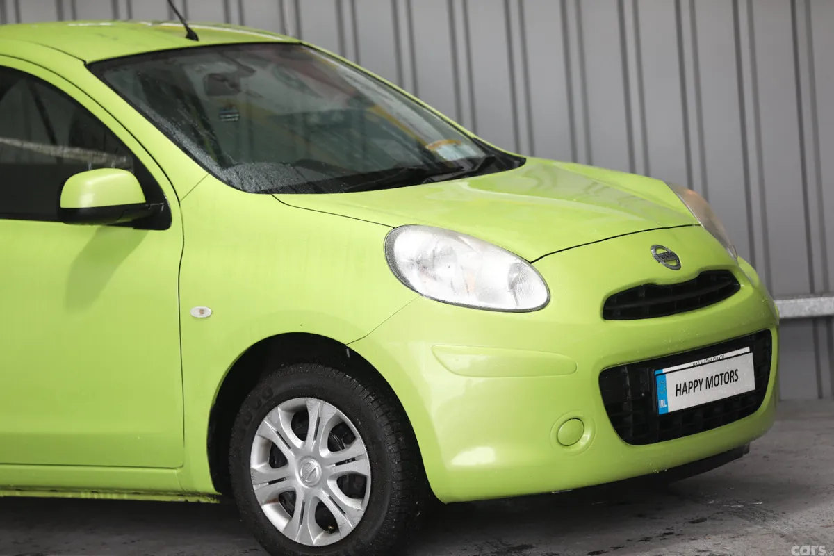Nissan March Hatchback, Petrol, 2013, Green