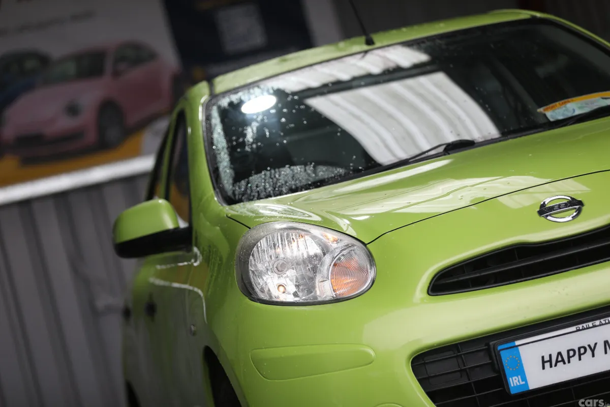 Nissan March Hatchback, Petrol, 2013, Green