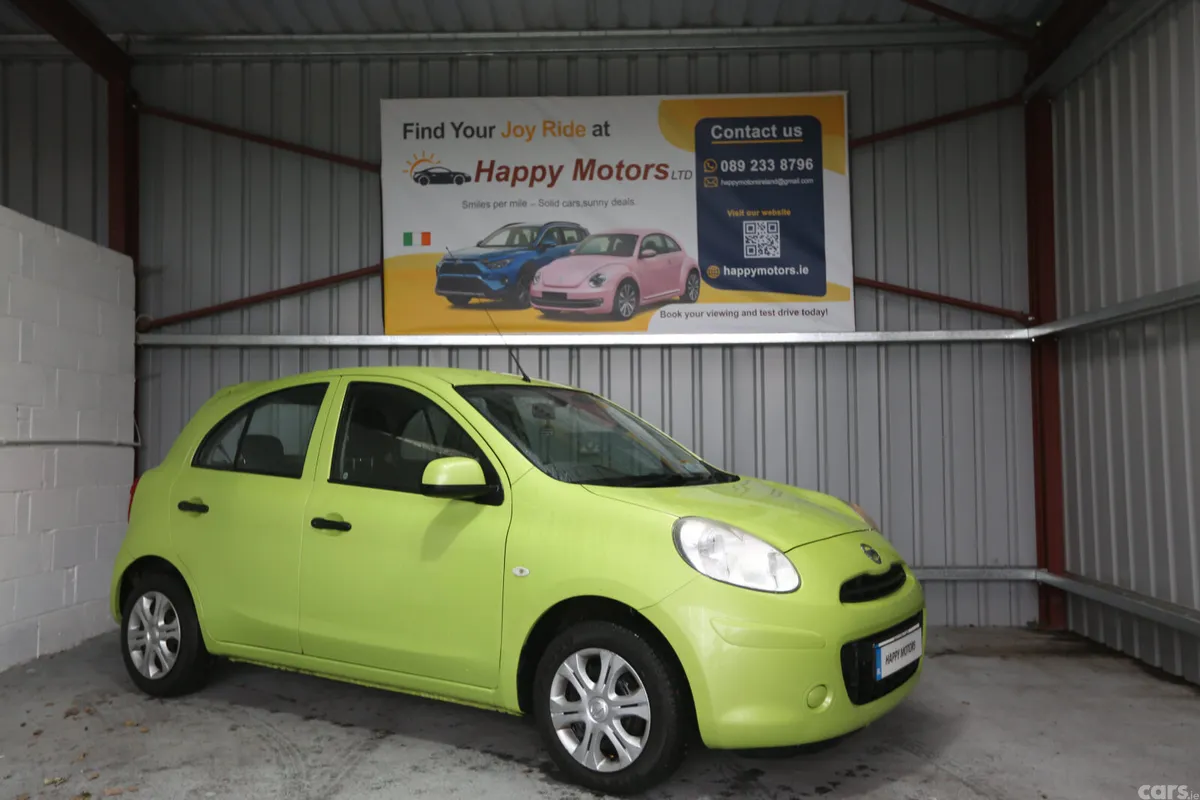 Nissan March Hatchback, Petrol, 2013, Green