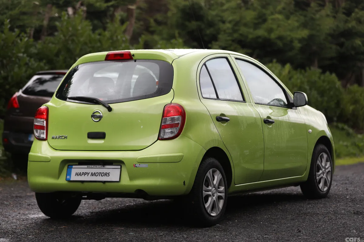 Nissan March Hatchback, Petrol, 2013, Green