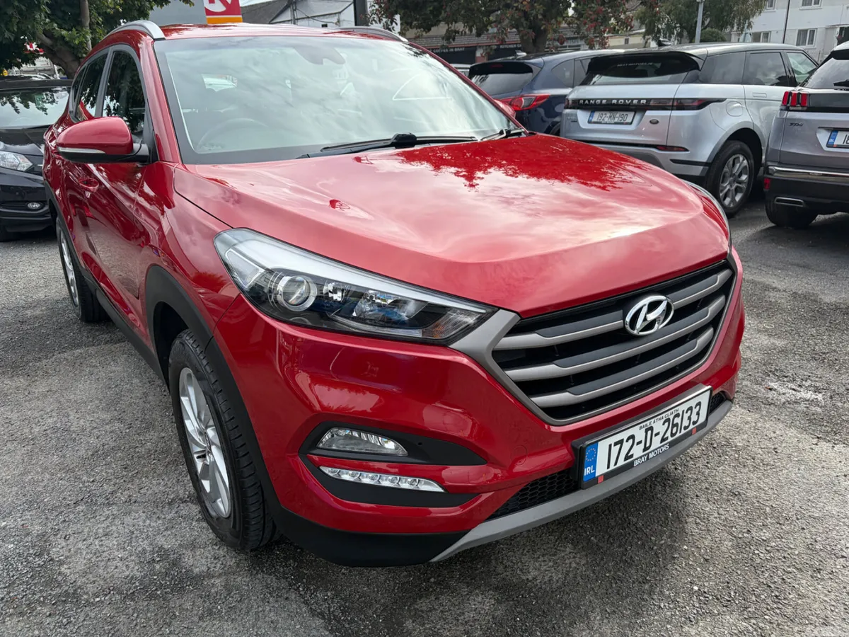 Hyundai Tucson SUV, Diesel, 2017, Red