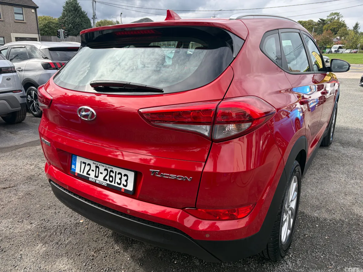 Hyundai Tucson SUV, Diesel, 2017, Red