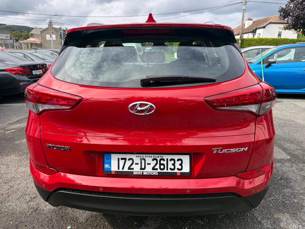 Hyundai Tucson SUV, Diesel, 2017, Red