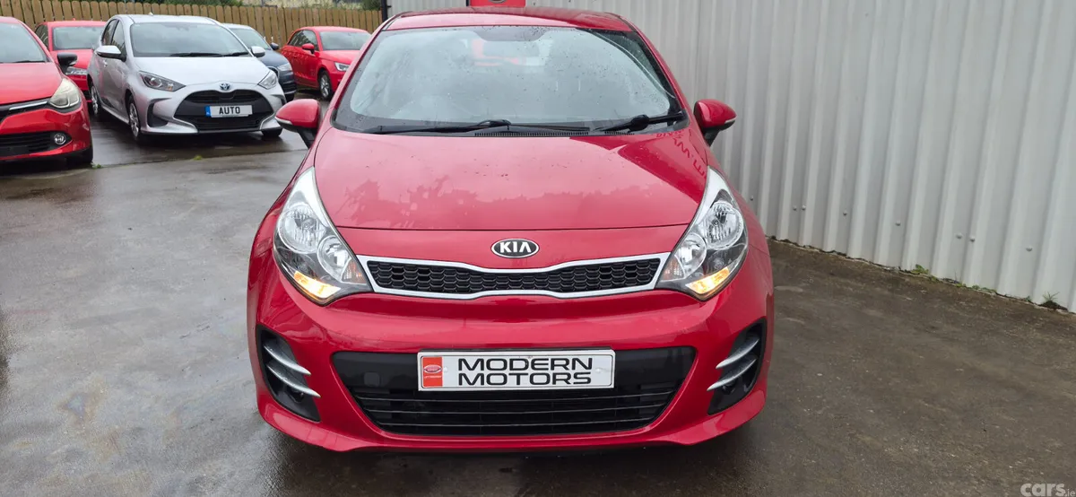 Kia Rio Hatchback, Petrol, 2016, Red