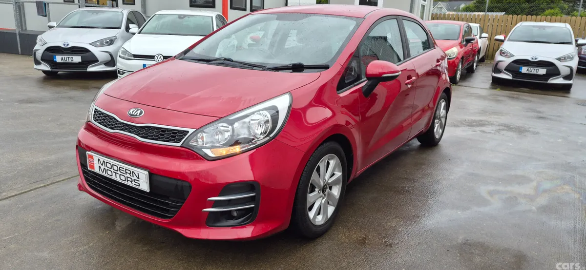 Kia Rio Hatchback, Petrol, 2016, Red