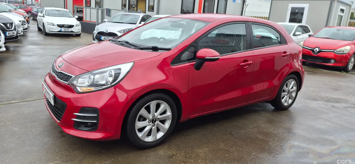 Kia Rio Hatchback, Petrol, 2016, Red