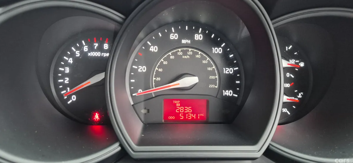 Kia Rio Hatchback, Petrol, 2016, Red