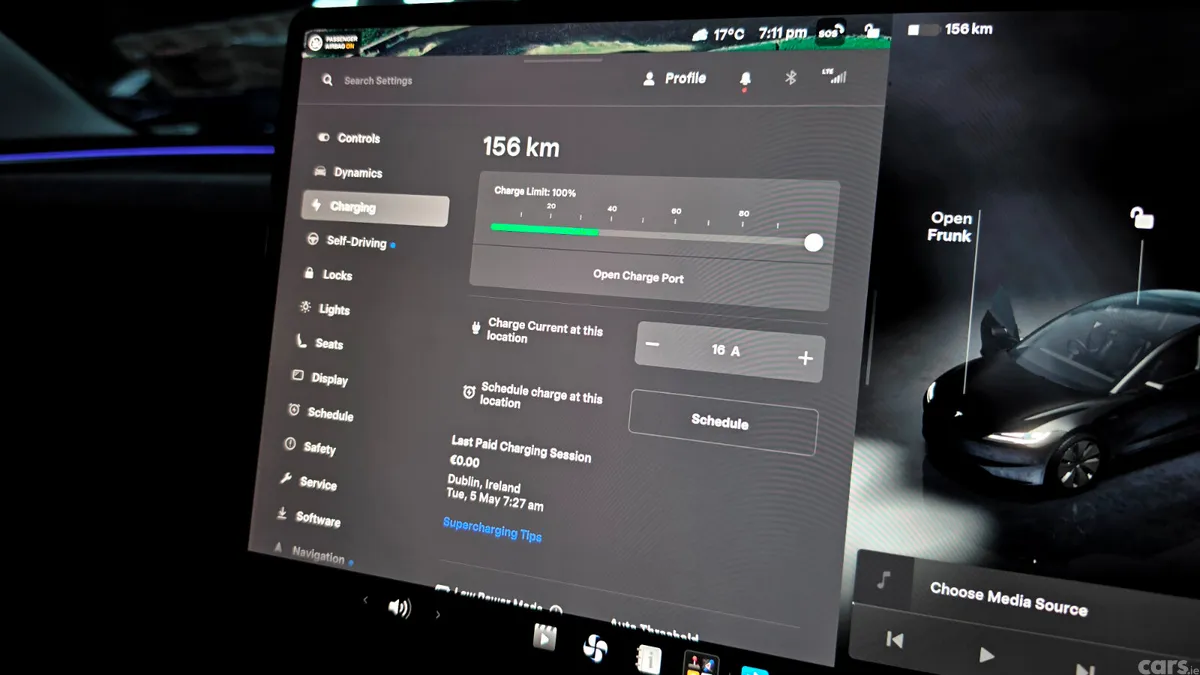 Tesla Model 3 Saloon, Electric, 2024, Black