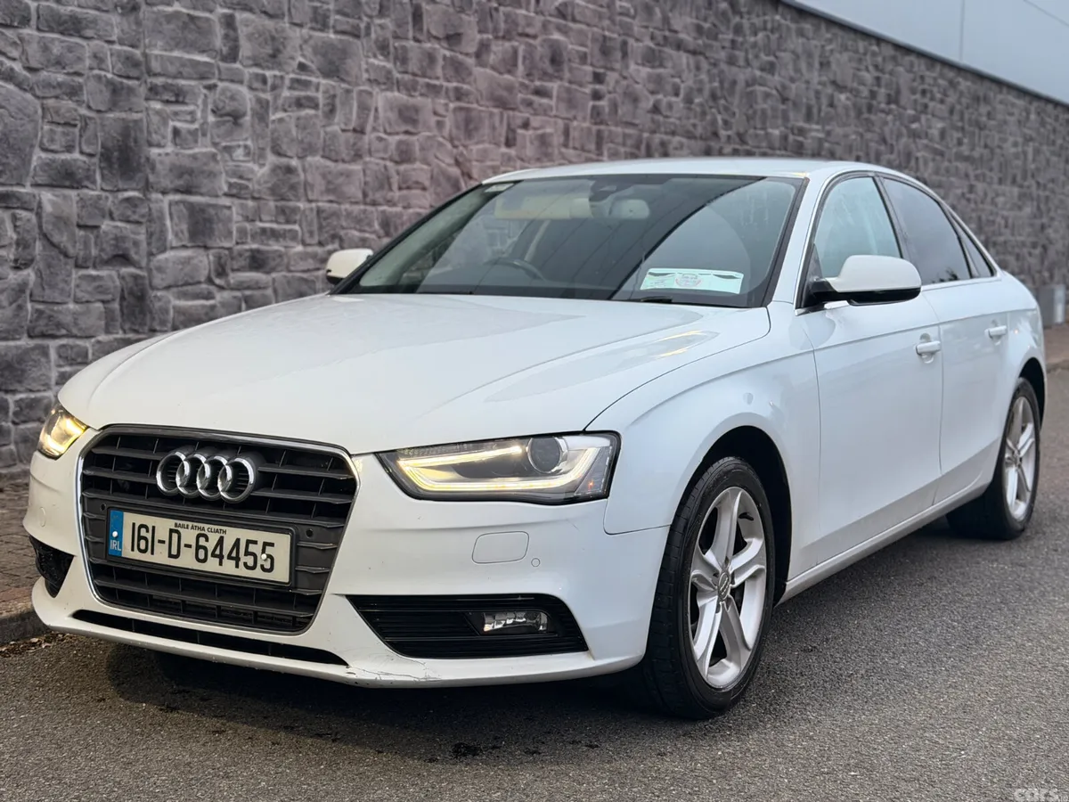 Audi A4 Saloon, Petrol, 2016, White