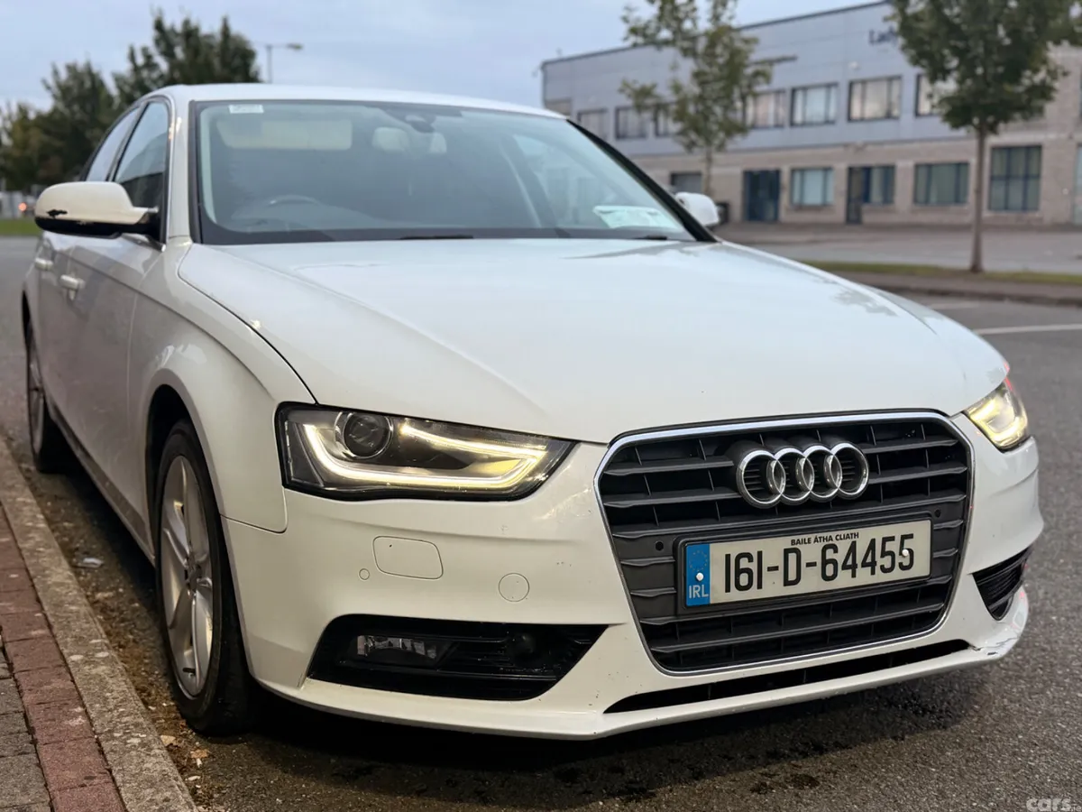 Audi A4 Saloon, Petrol, 2016, White