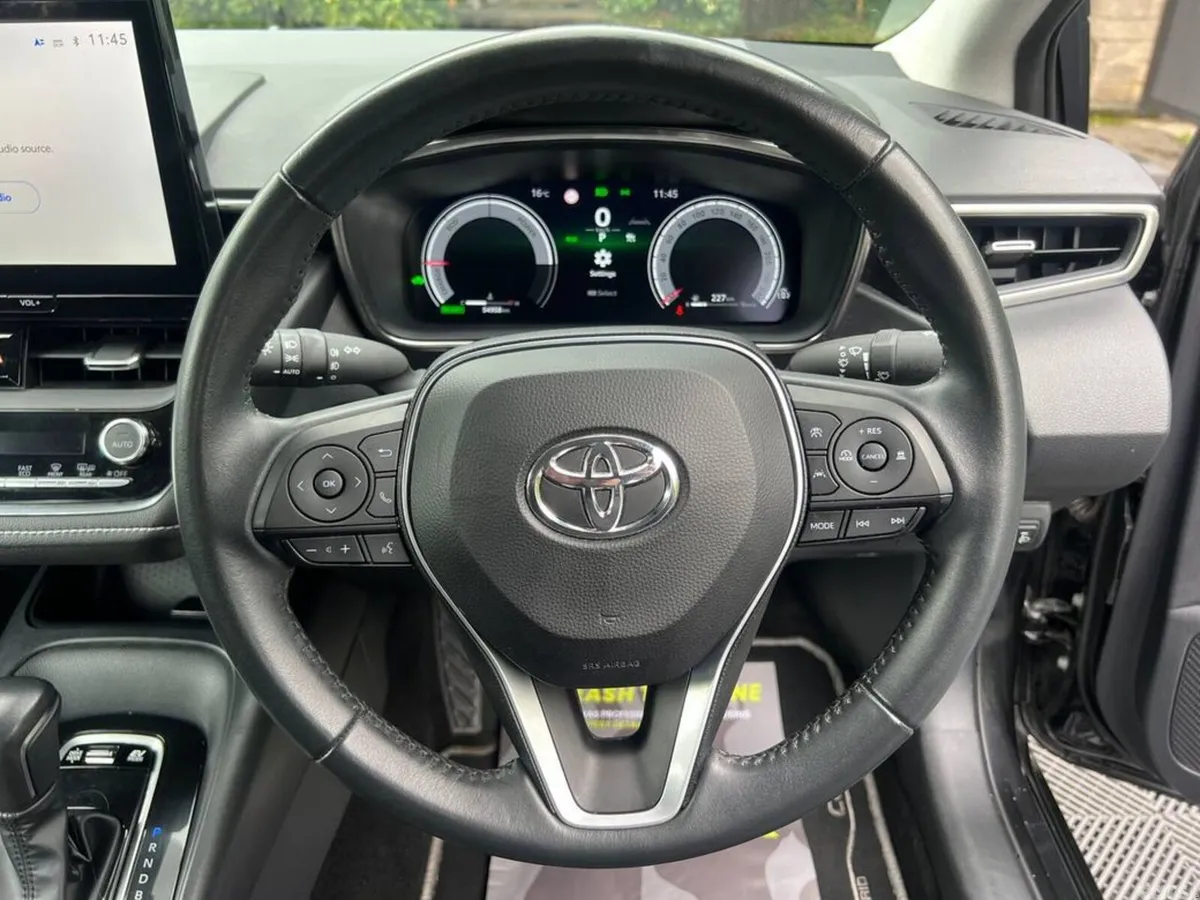Toyota Corolla Saloon, Petrol Hybrid, 2023, Black