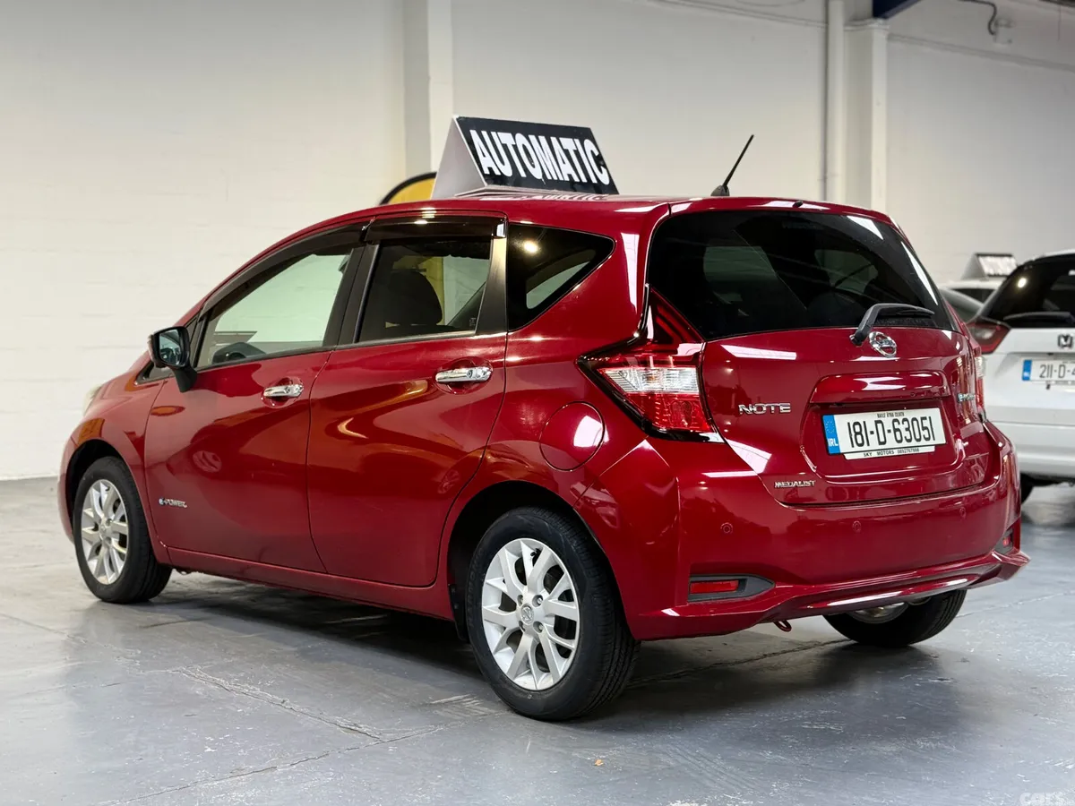 Nissan Note MPV, Petrol Hybrid, 2018, Red