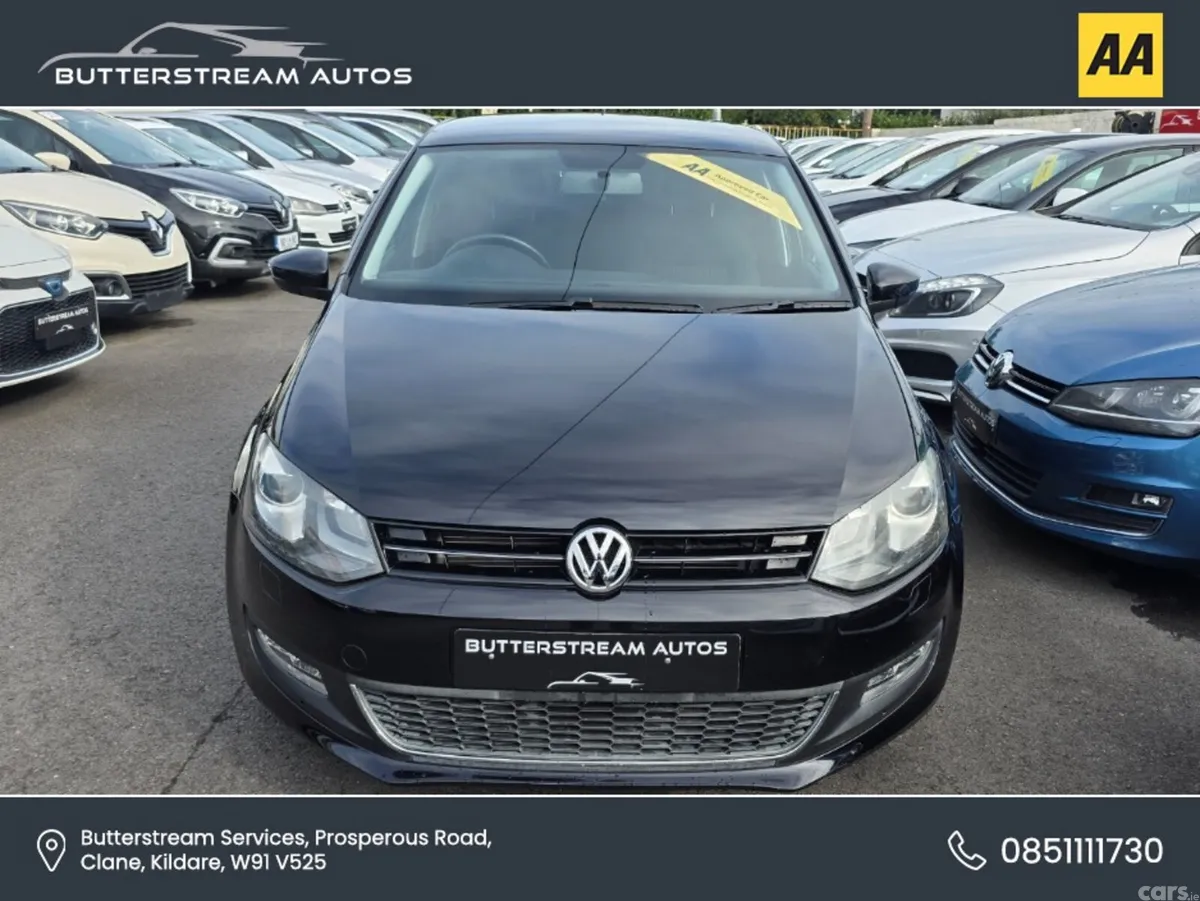 Volkswagen Polo Hatchback, Petrol, 2013, Black