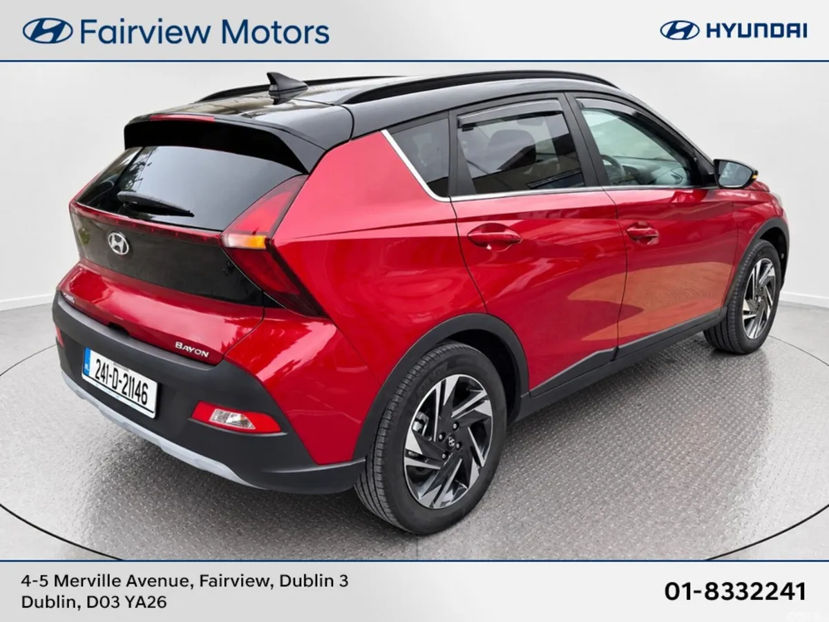 Hyundai Bayon SUV, Petrol, 2024, Red