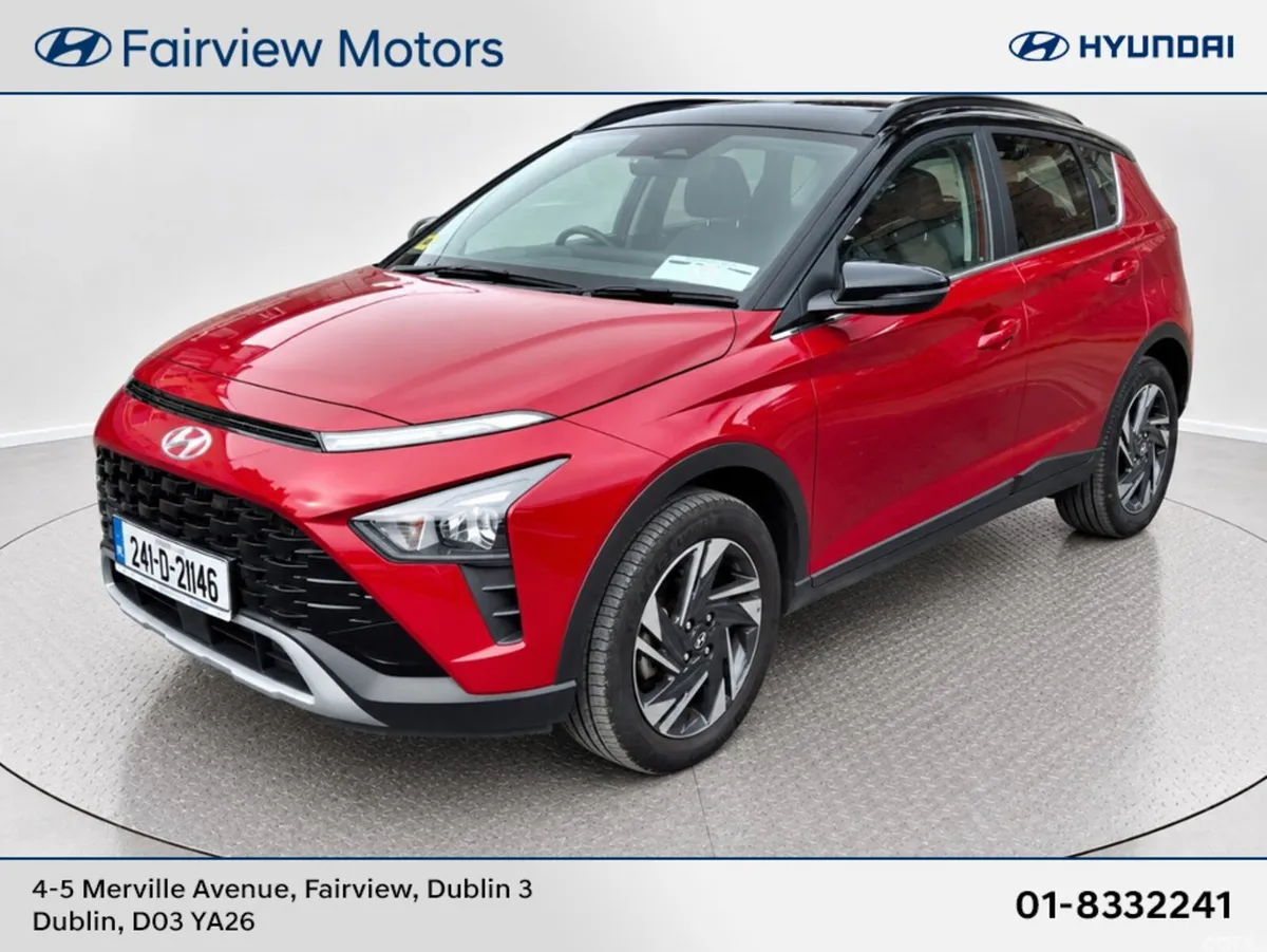 Hyundai Bayon SUV, Petrol, 2024, Red