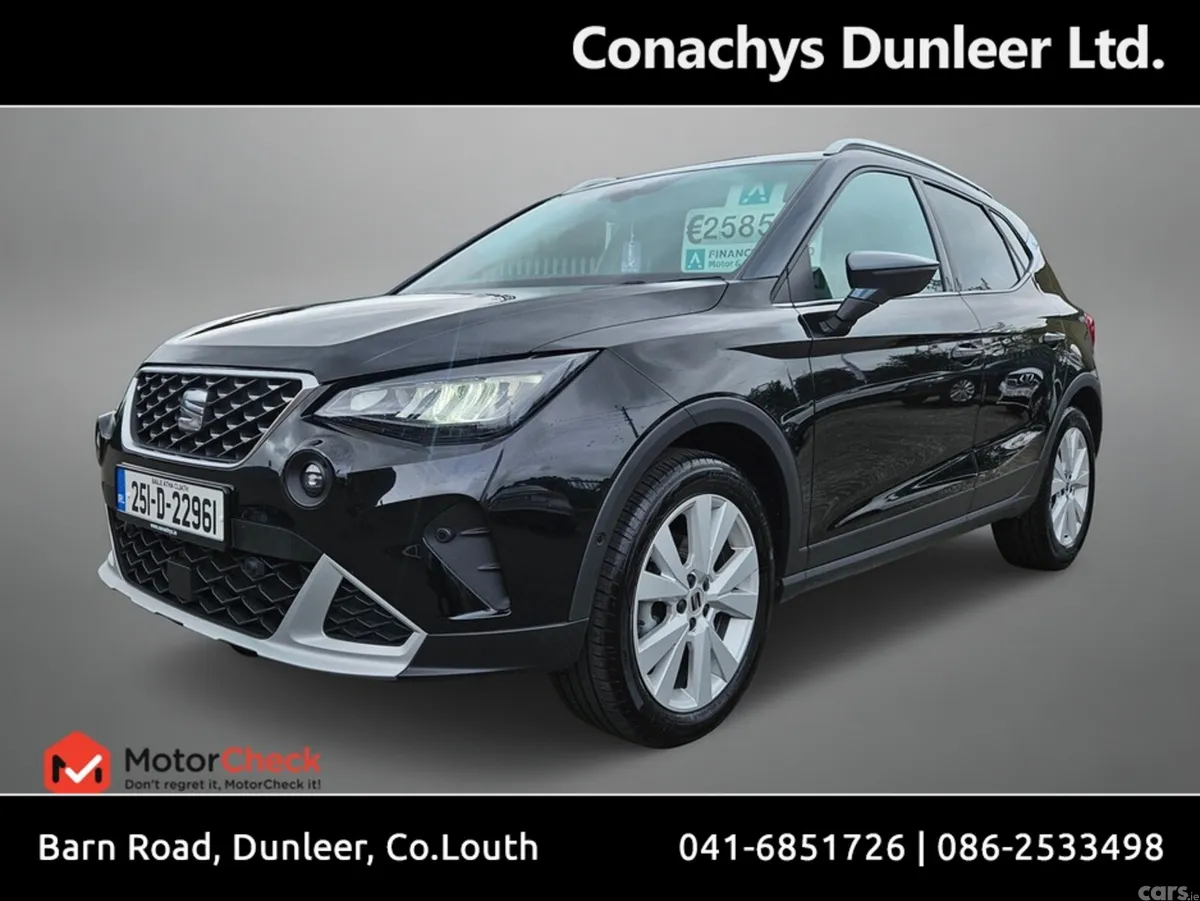SEAT Arona Hatchback, Petrol, 2025, Black