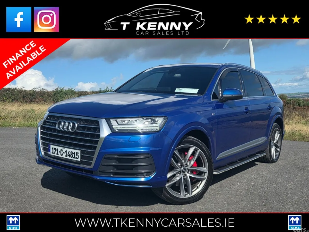 Audi Q7 SUV, Diesel, 2017, Blue