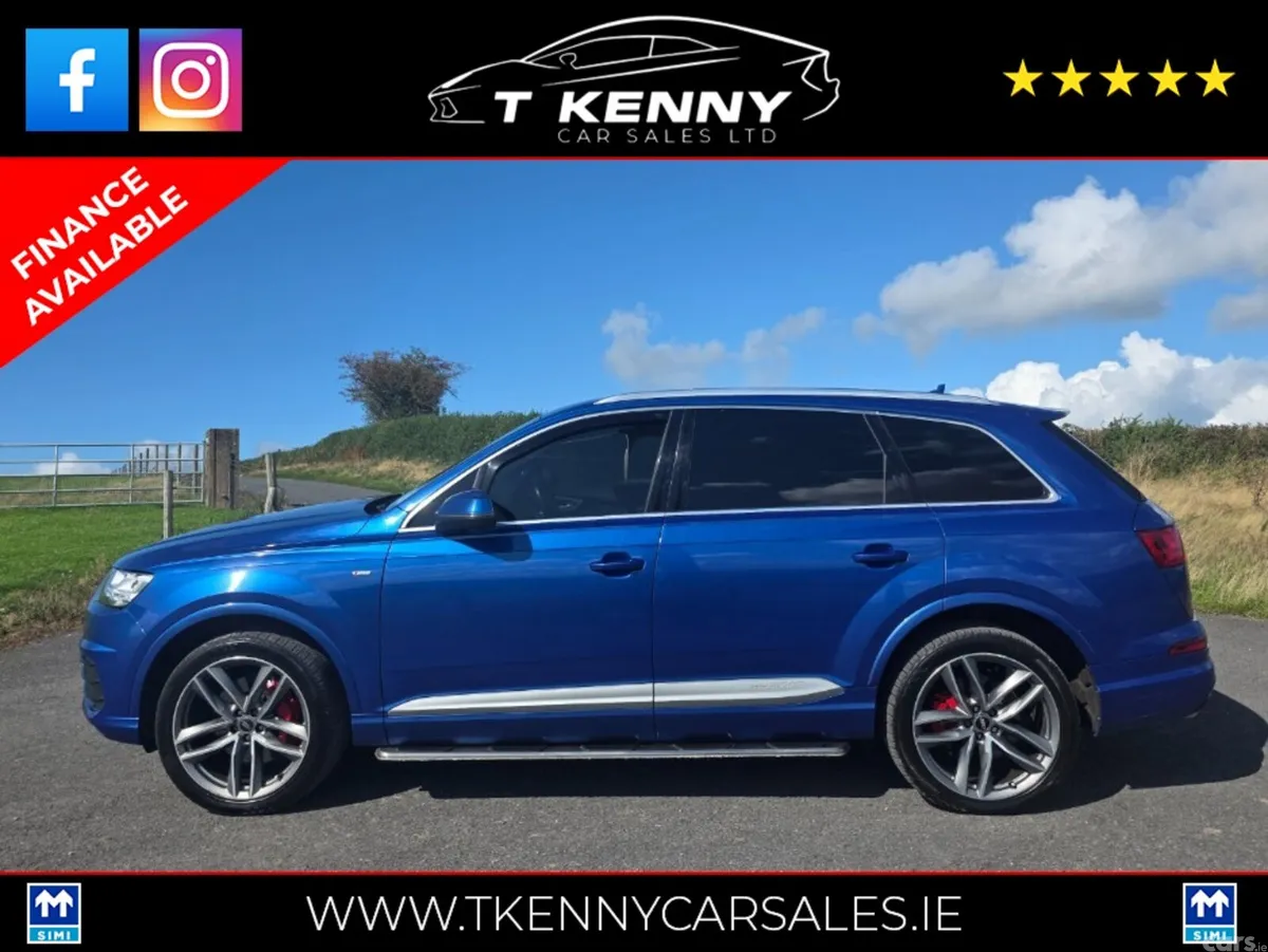 Audi Q7 SUV, Diesel, 2017, Blue