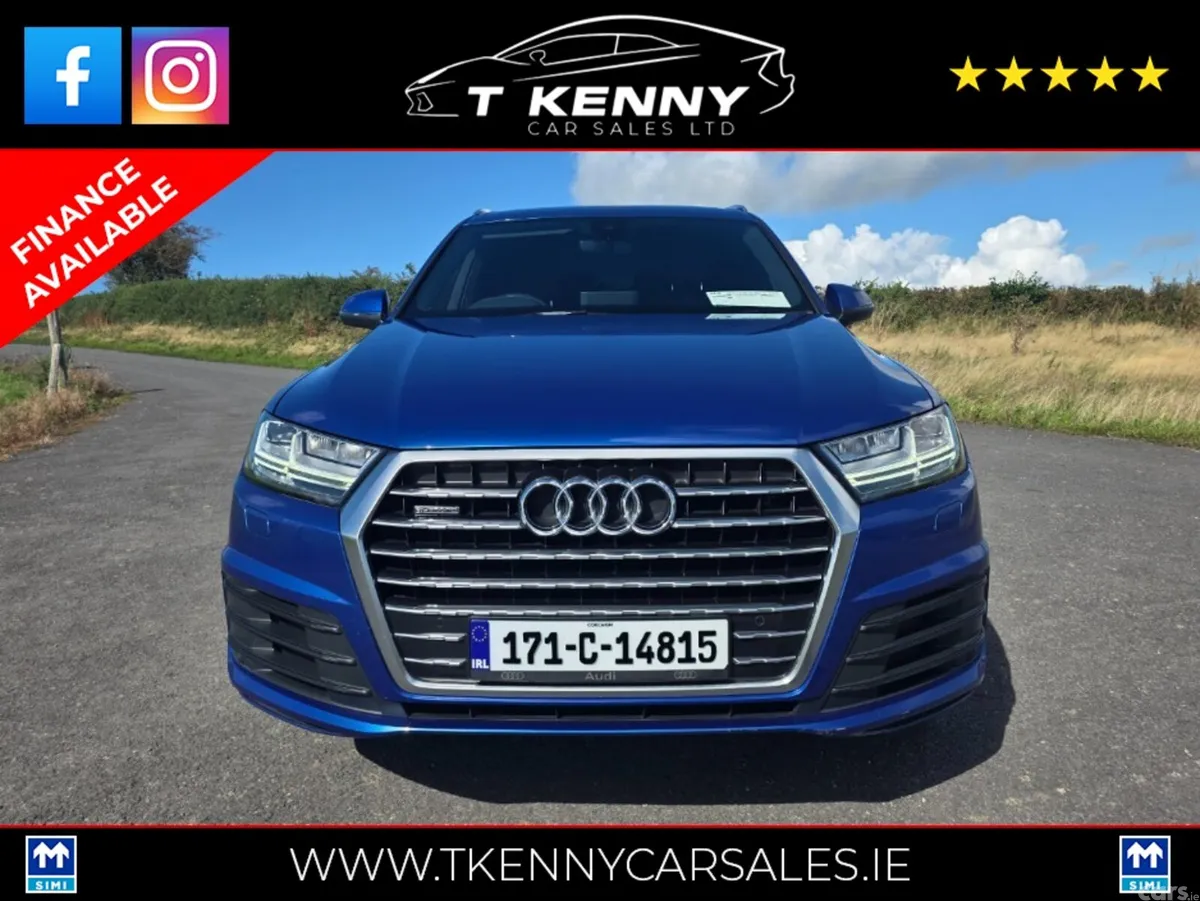Audi Q7 SUV, Diesel, 2017, Blue