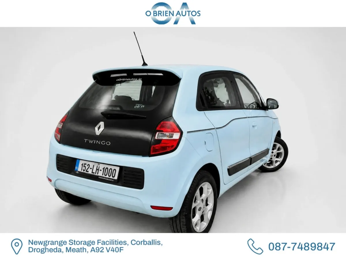 Renault Twingo Hatchback, Petrol, 2015, Blue
