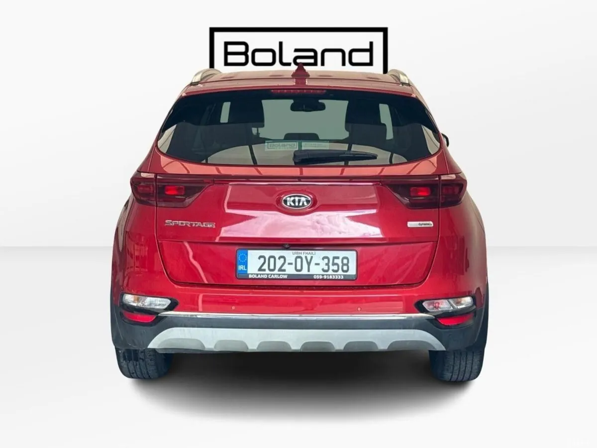 Kia Sportage SUV, Diesel Hybrid, 2020, Red