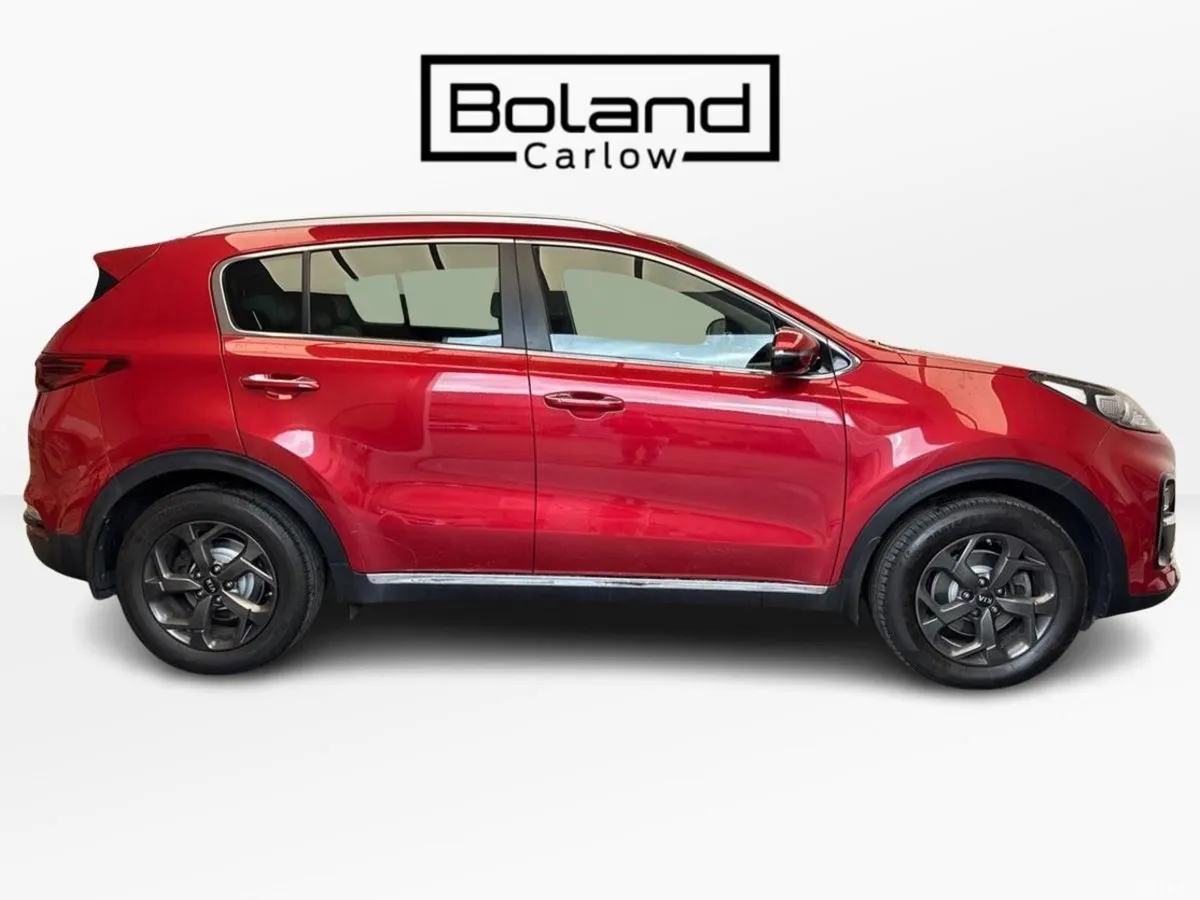 Kia Sportage SUV, Diesel Hybrid, 2020, Red