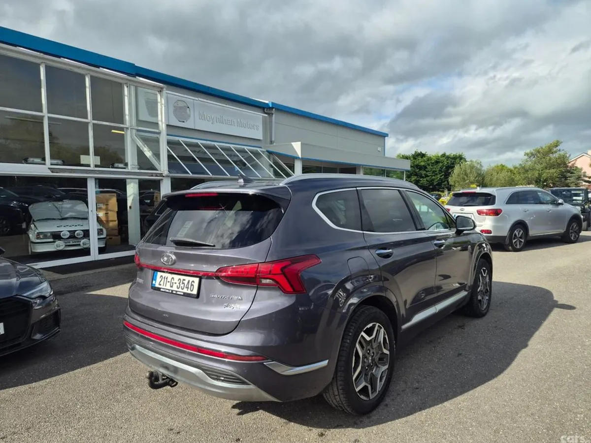 Hyundai Santa Fe Estate, Petrol Plug-in Hybrid, 2021, Blue