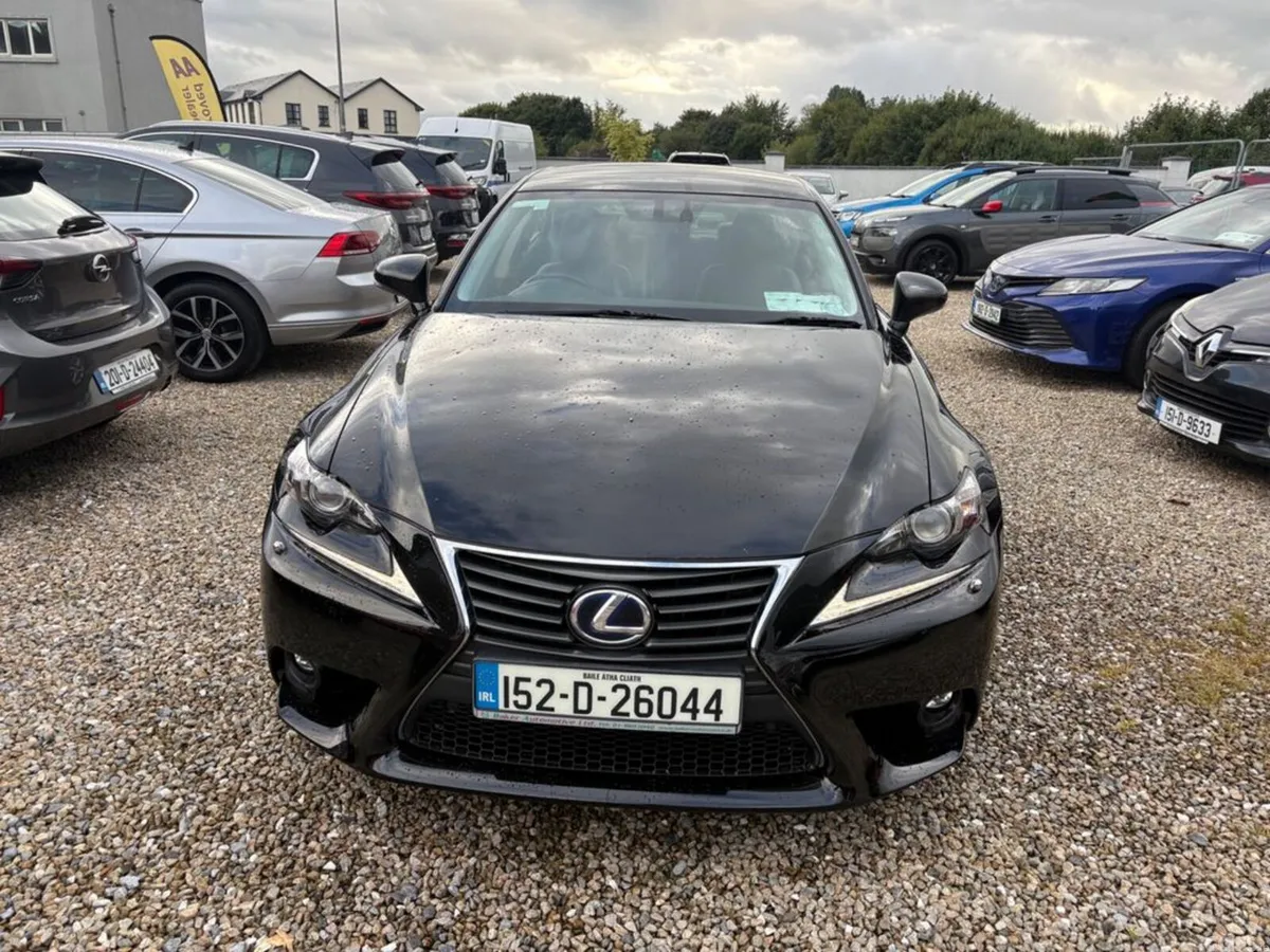 Lexus IS Saloon, Petrol Hybrid, 2015, Black