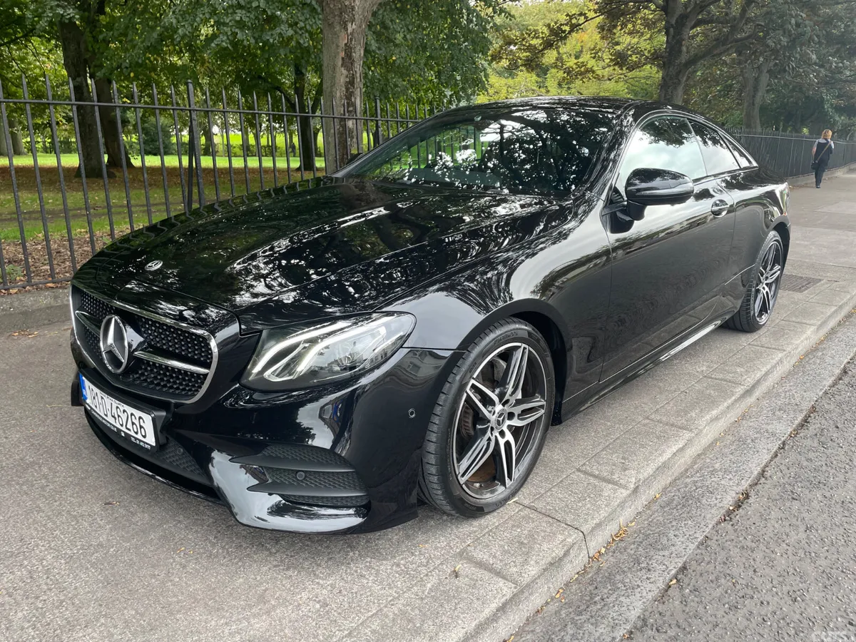 Mercedes-Benz E-Class Coupe, Diesel, 2018, Black