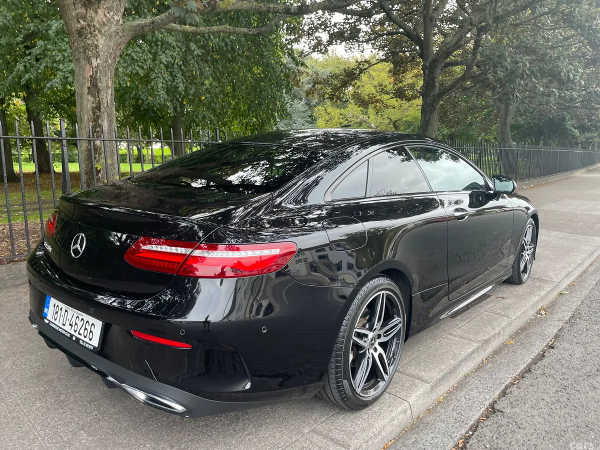 Mercedes-Benz E-Class Coupe, Diesel, 2018, Black