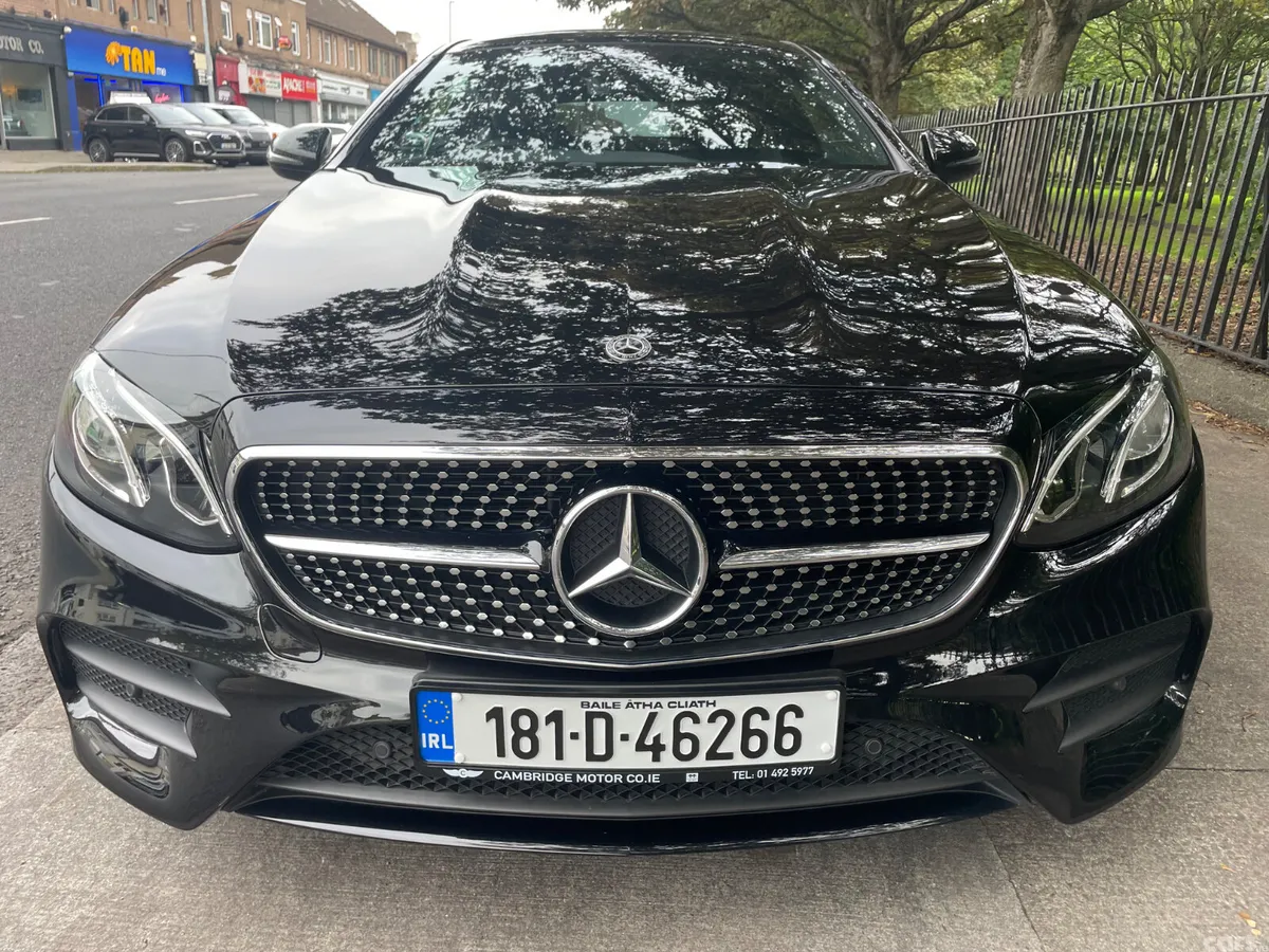 Mercedes-Benz E-Class Coupe, Diesel, 2018, Black
