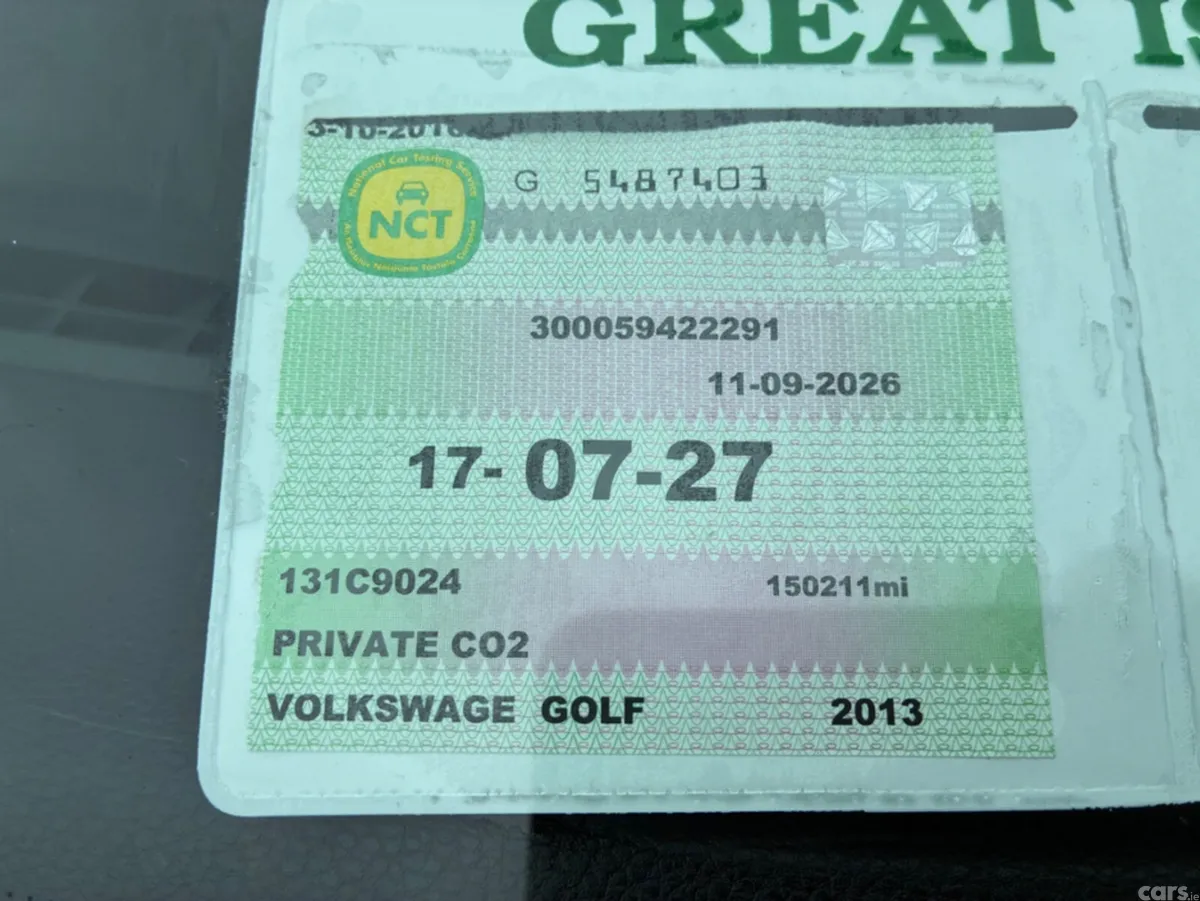 Volkswagen Golf Estate, Diesel, 2013, Blue