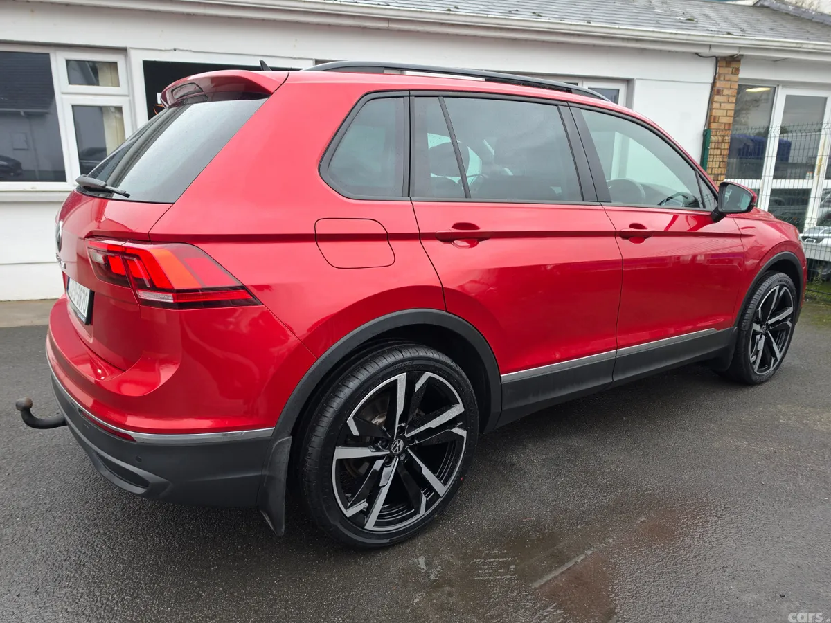 Volkswagen Tiguan SUV, Diesel, 2022, Red