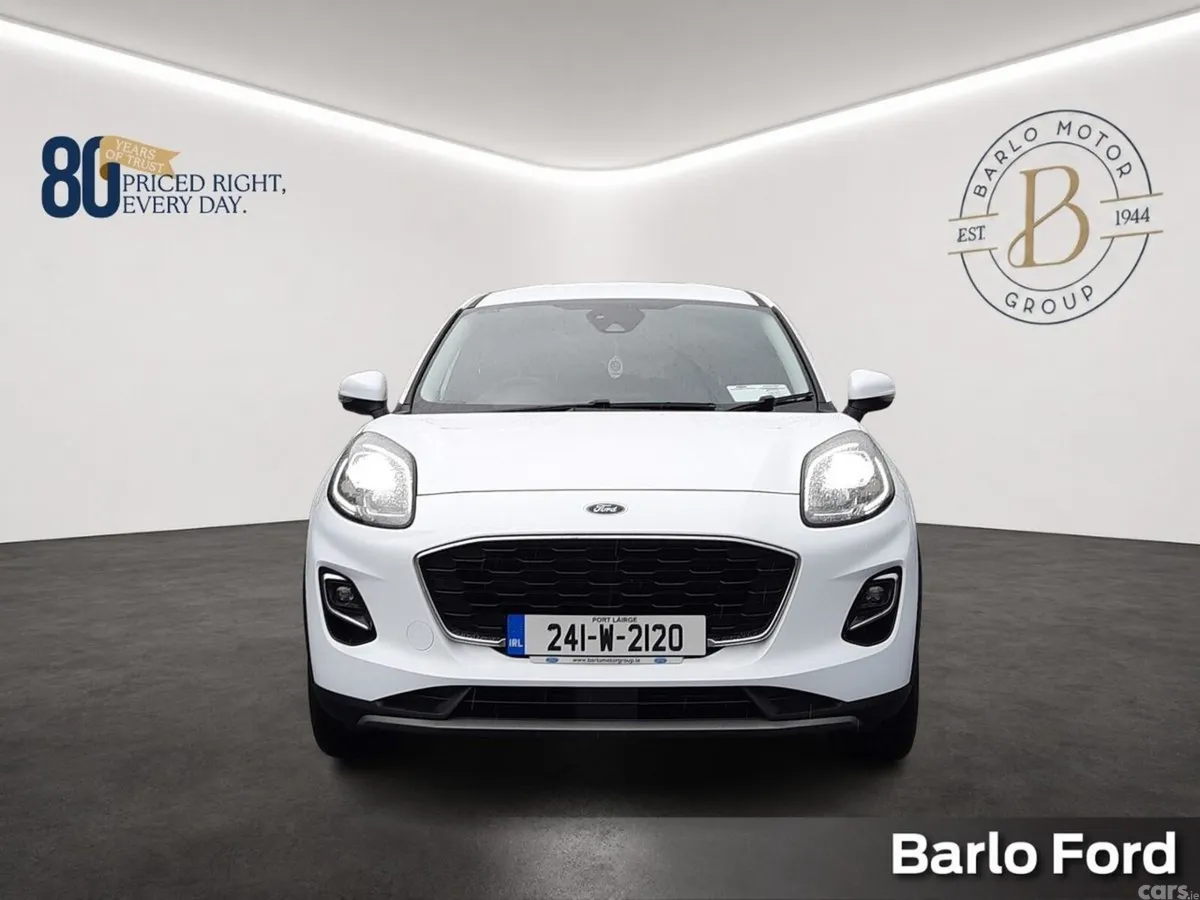 Ford Puma MPV, Petrol Hybrid, 2024, White